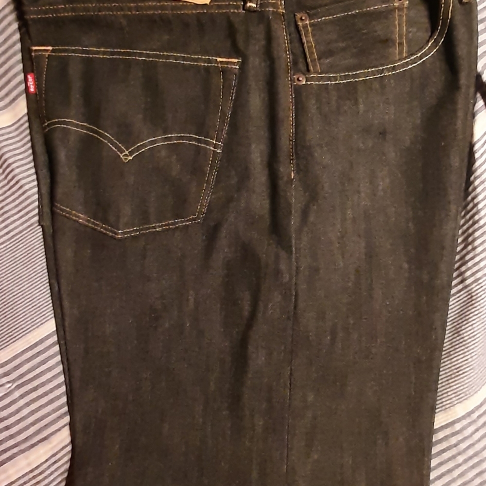 LEVI'S 501 (OGs/Originals: BLACK BUTTON FLY).